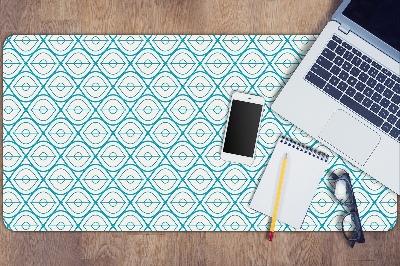 Large desk mat for children retro pattern