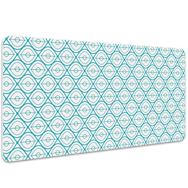 Large desk mat for children retro pattern