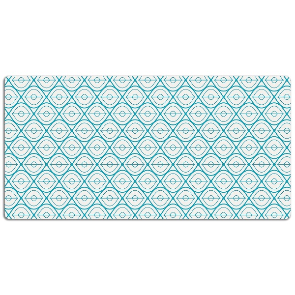 Large desk mat for children retro pattern