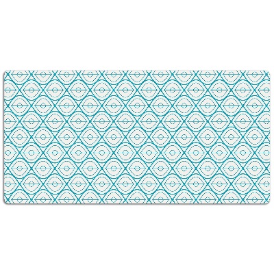 Large desk mat for children retro pattern