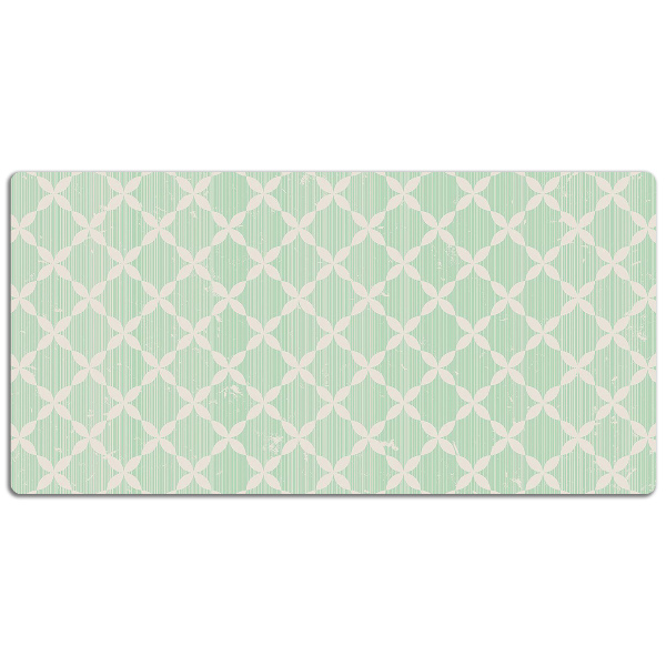 Large desk mat table protector colorful pattern