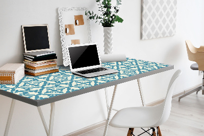 Large desk pad PVC protector green pattern