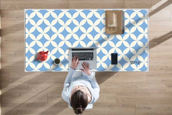 Desk mat Moroccan tiles