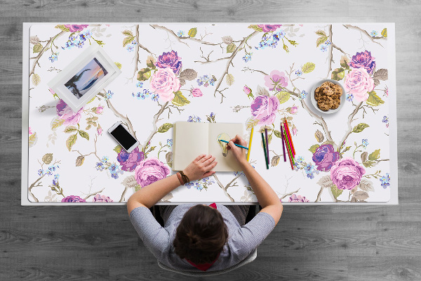 Desk pad The blooming trees