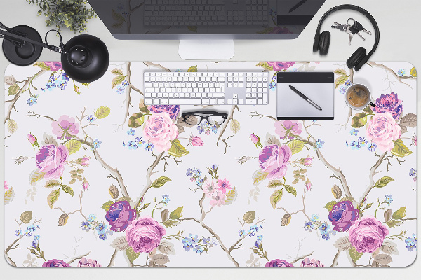Desk pad The blooming trees