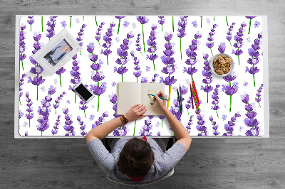 Large desk mat for children Lavender