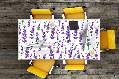 Large desk mat for children Lavender