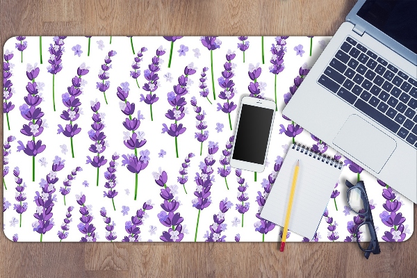 Large desk mat for children Lavender