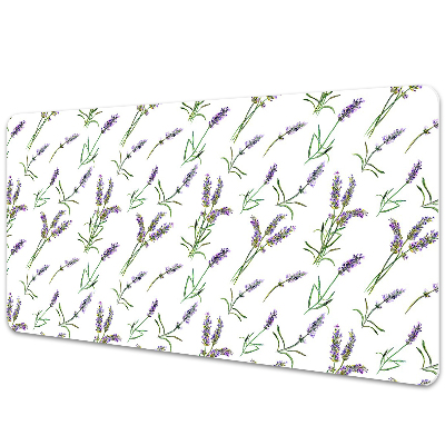 Full desk mat lavender flowers