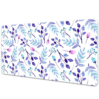 Full desk pad purple twigs