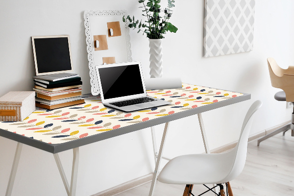 Full desk protector Twigs and leaves