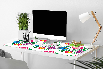 Desk mat Flowers folk style