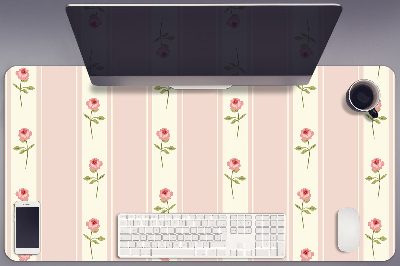 Large desk mat for children Roses