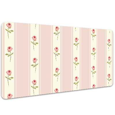 Large desk mat for children Roses