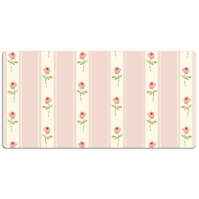 Large desk mat for children Roses