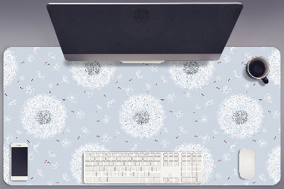 Large desk mat for children dandelions