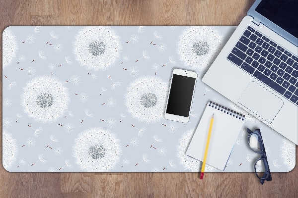 Large desk mat for children dandelions