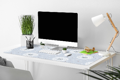 Large desk mat for children dandelions