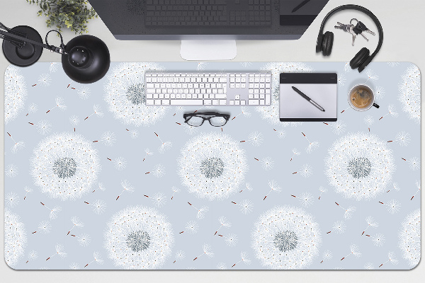 Large desk mat for children dandelions