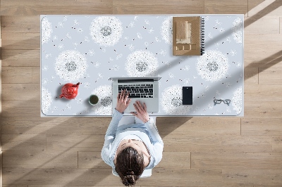 Large desk mat for children dandelions