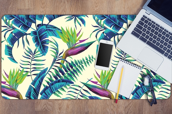 Full desk protector tropical image