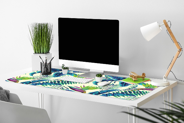 Full desk protector tropical image