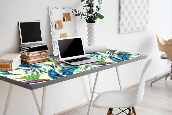 Full desk protector tropical image