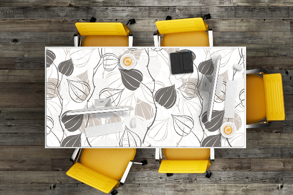 Full desk pad branches physalis