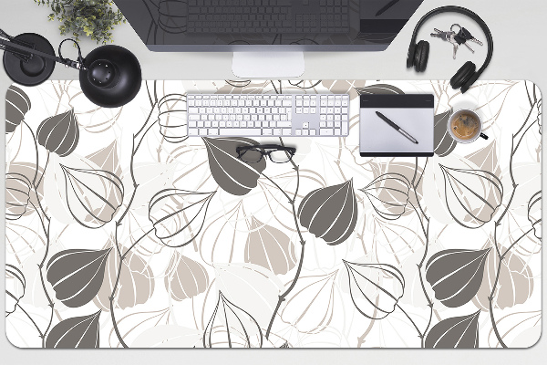 Full desk pad branches physalis