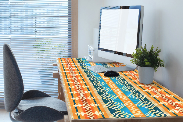 Full desk protector Navajo pattern style