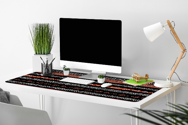 Full desk mat tribal pattern