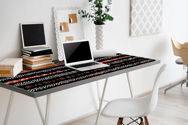 Full desk mat tribal pattern
