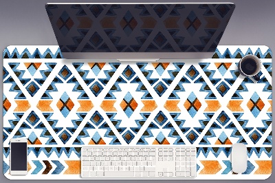 Desk pad ethnic motifs