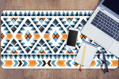 Desk pad ethnic motifs