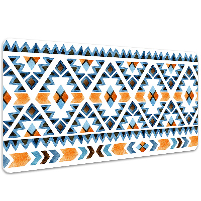 Desk pad ethnic motifs