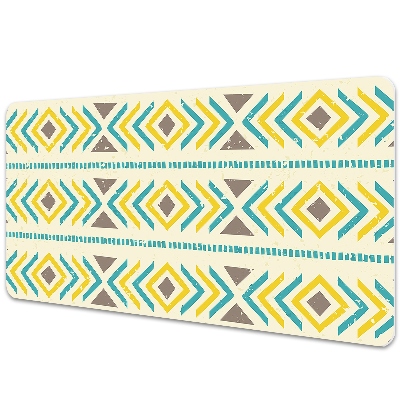 Full desk pad geometric pattern