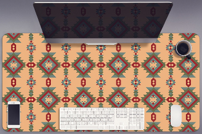 Full desk pad Indian motifs