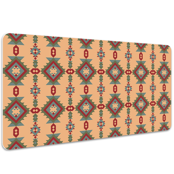 Full desk pad Indian motifs