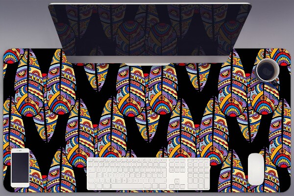Full desk protector tribal Art
