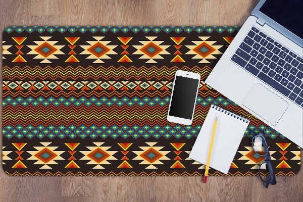 Full desk mat ethnic patterns