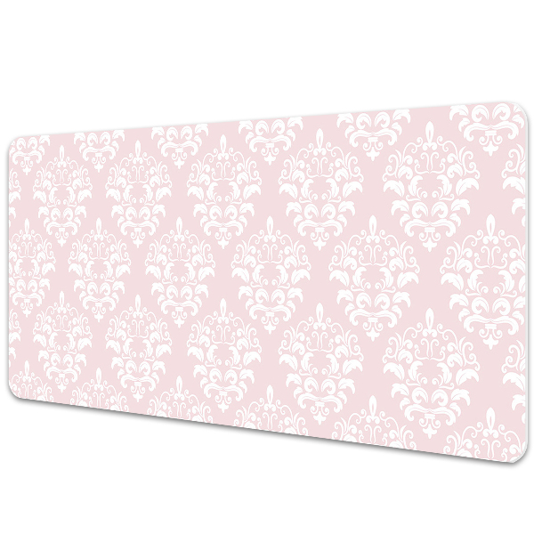 Full desk mat damask pattern