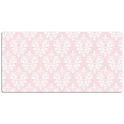 Full desk mat damask pattern