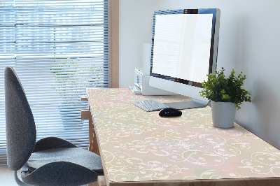 Desk mat Vintage gold pattern