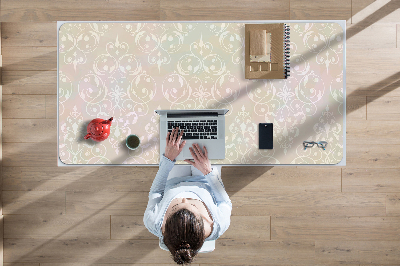 Desk mat Vintage gold pattern