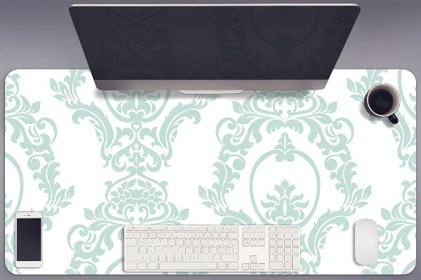 Large desk mat table protector Imperial style