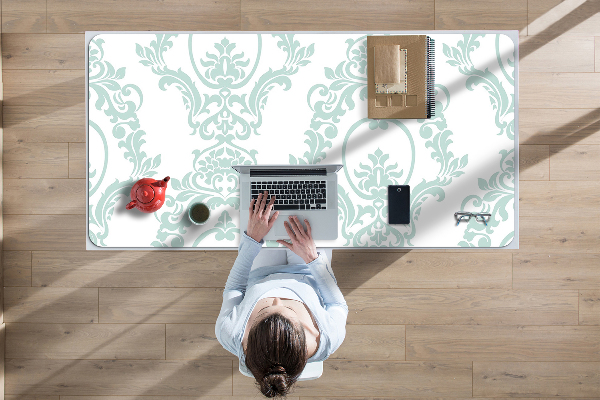 Large desk mat table protector Imperial style