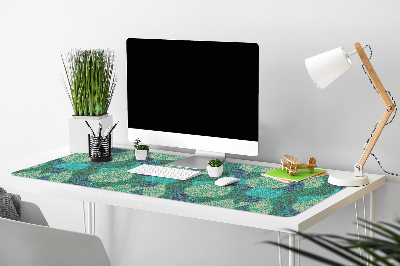 Large desk mat for children Leaves