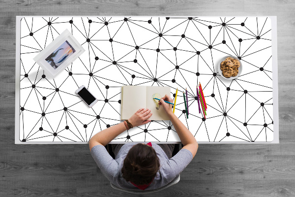 Desk pad Dashes and Dots
