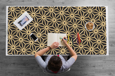 Desk mat Cubes and dots