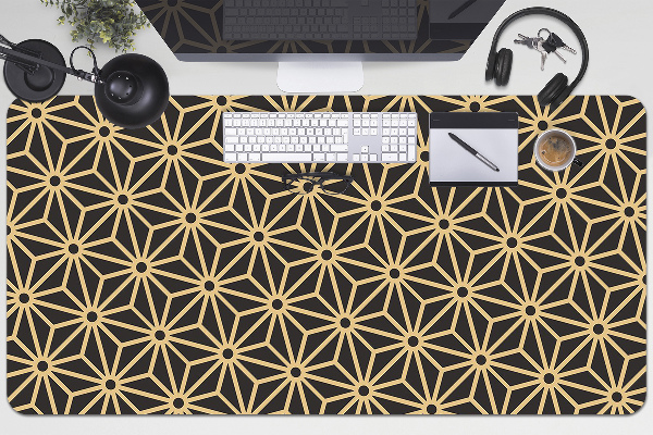 Desk mat Cubes and dots
